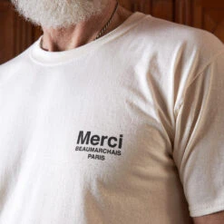 Merci - T-shirt Merci 111 - Logo Noir 8 Merci - T-shirt Merci 111 - Logo Noir -Mode Vêtements Magasin T shirt 2 4 noir