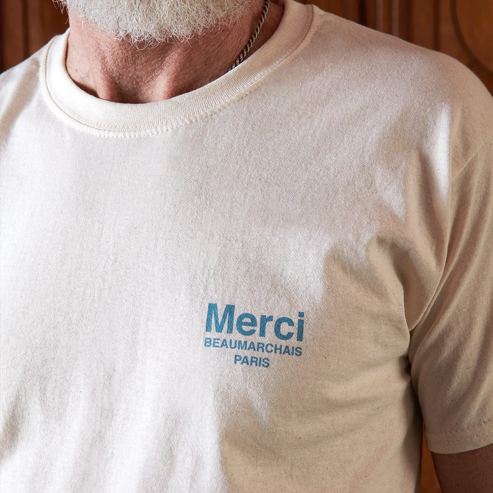 Merci - T-shirt Merci 111 - Logo Bleu 3 Merci - T-shirt Merci 111 - Logo Bleu