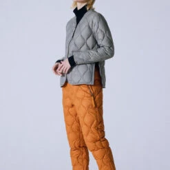 Taion - Veste Matelassée - Vert Sauge -Mode Vêtements Magasin T7