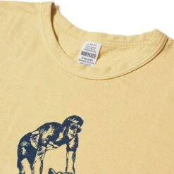 Warehouse & Co - T-shirt Cycling - Jaune -Mode Vêtements Magasin TEE 1 4e510e36 2c4f 4ad8 ad15 242affd1762c