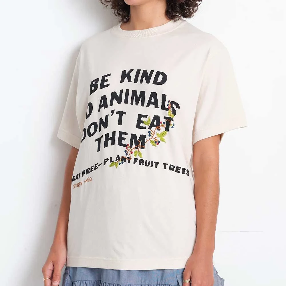 Story MFG - T-shirt Grateful - Beige 8 Story MFG - T-shirt Grateful - Beige – Image 6