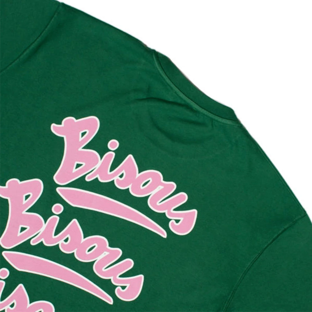 Bisous Skateboard - T-shirt Gianni - Vert 5 Bisous Skateboard - T-shirt Gianni - Vert – Image 3