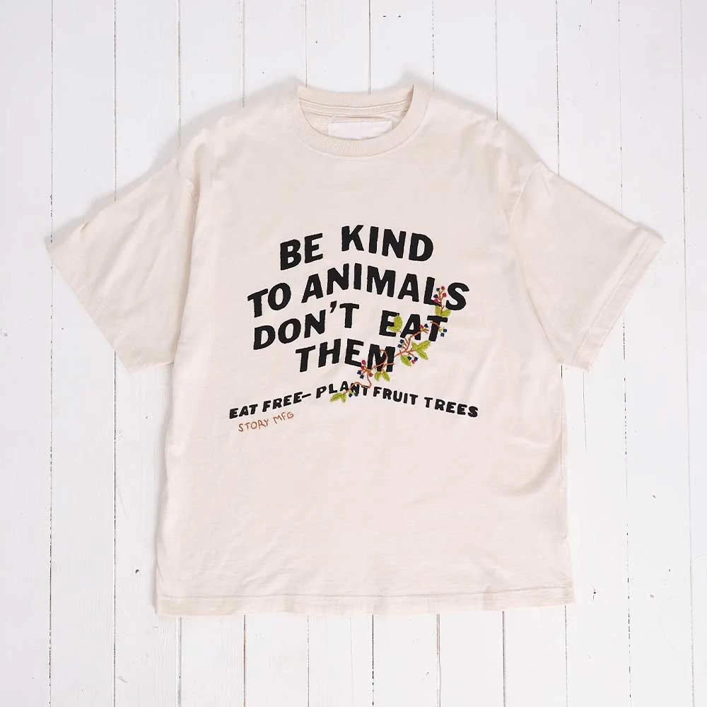 Story MFG - T-shirt Grateful - Beige 5 Story MFG - T-shirt Grateful - Beige – Image 3