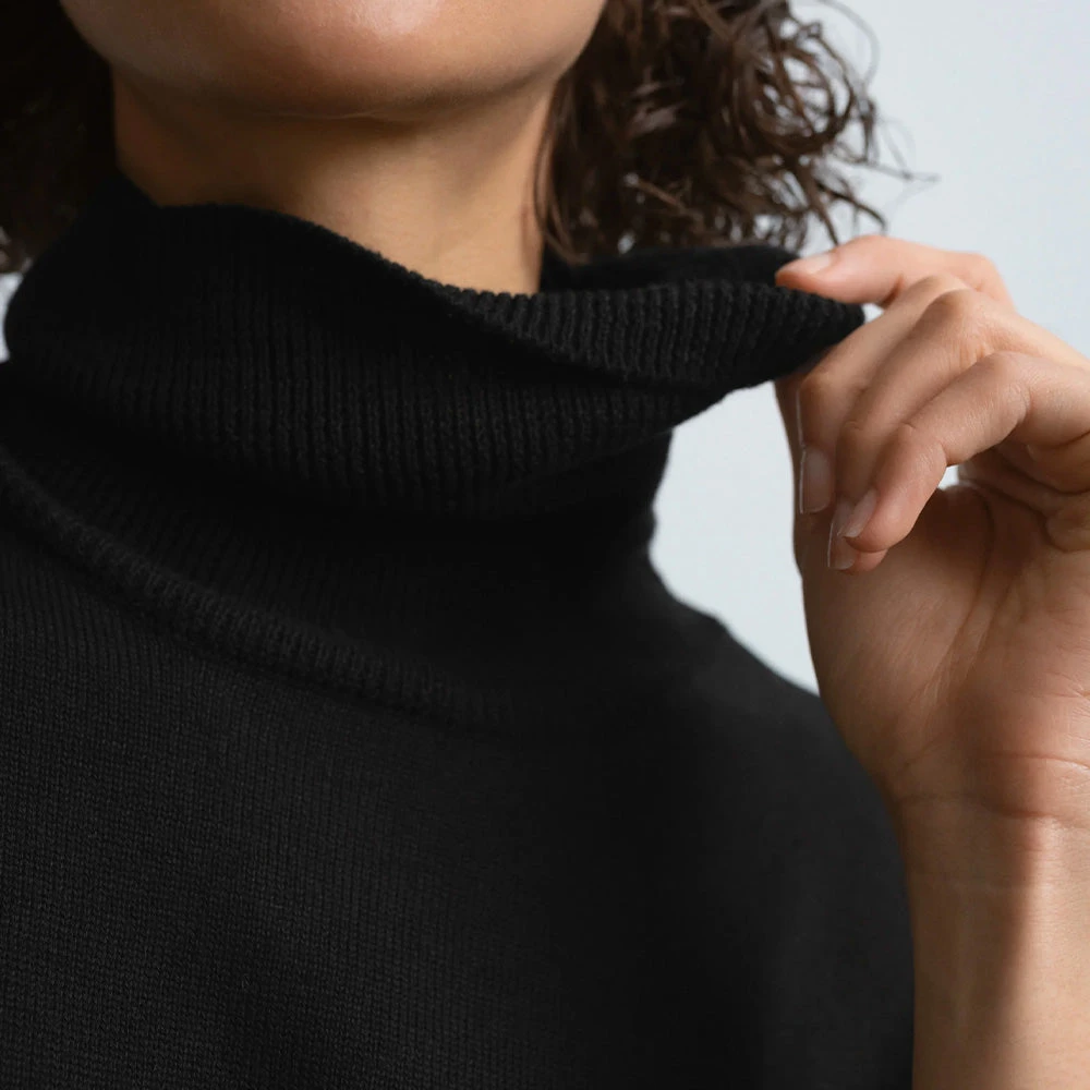 Cordera - Col Roulé - Noir 5 Cordera - Col Roulé - Noir – Image 3