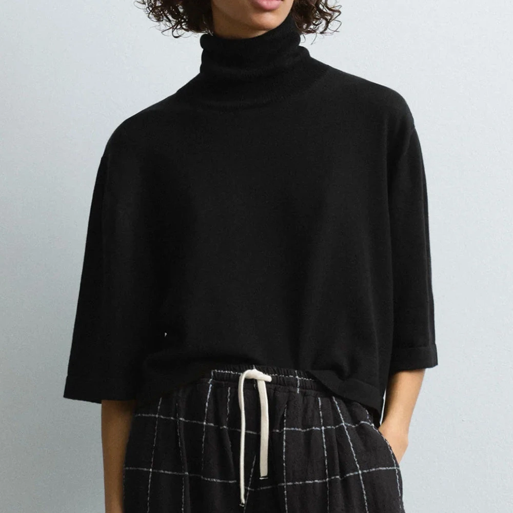 Cordera - Col Roulé - Noir 3 Cordera - Col Roulé - Noir