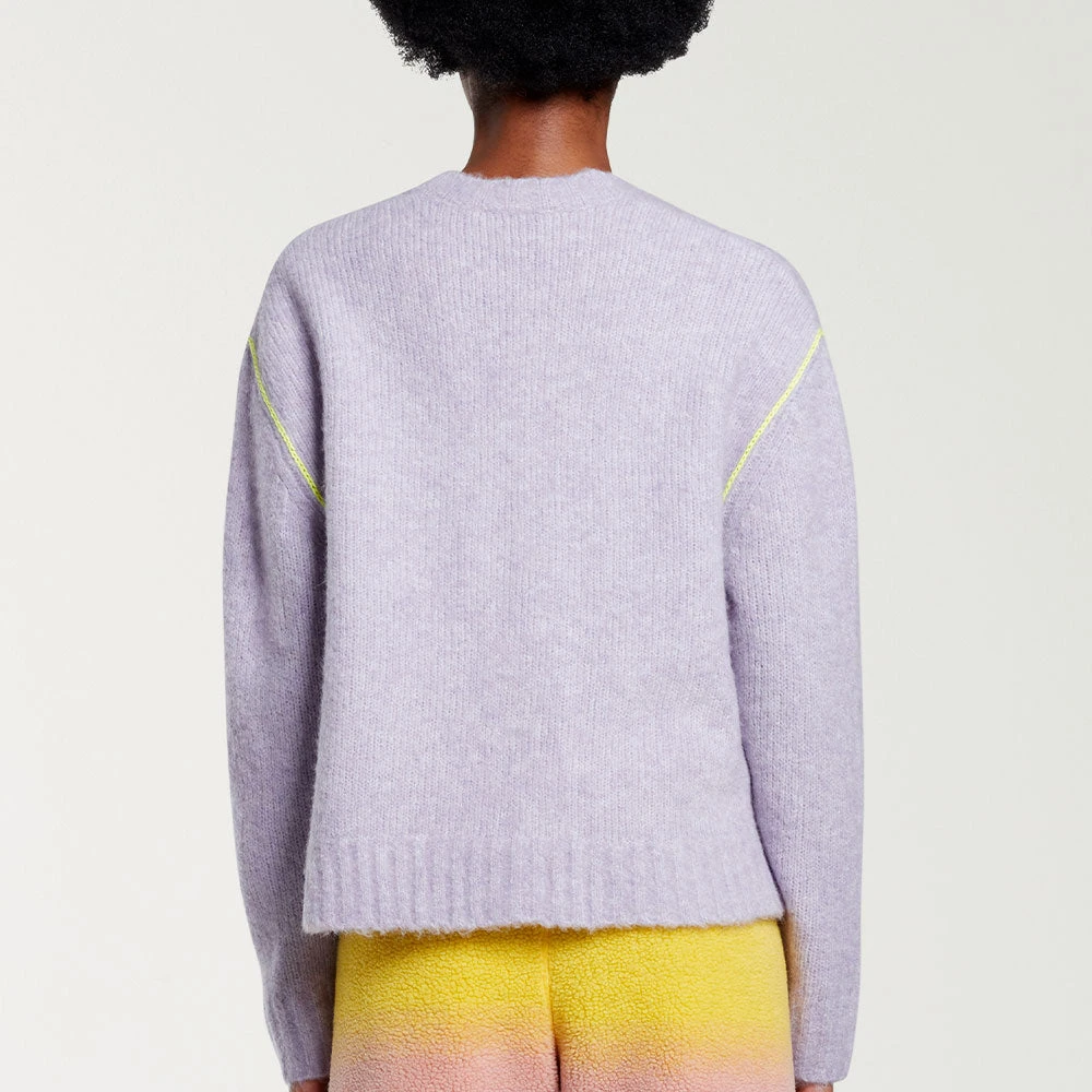 Mira Mikati - Cardigan Pingoin - Violet 4 Mira Mikati - Cardigan Pingoin - Violet – Image 2