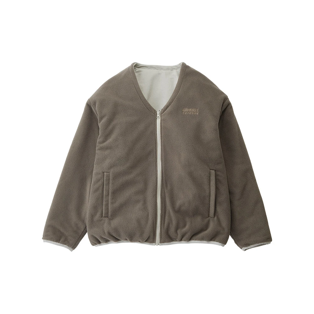 Gramicci - Cardigan Réversible - Taupe 3 Gramicci - Cardigan Réversible - Taupe