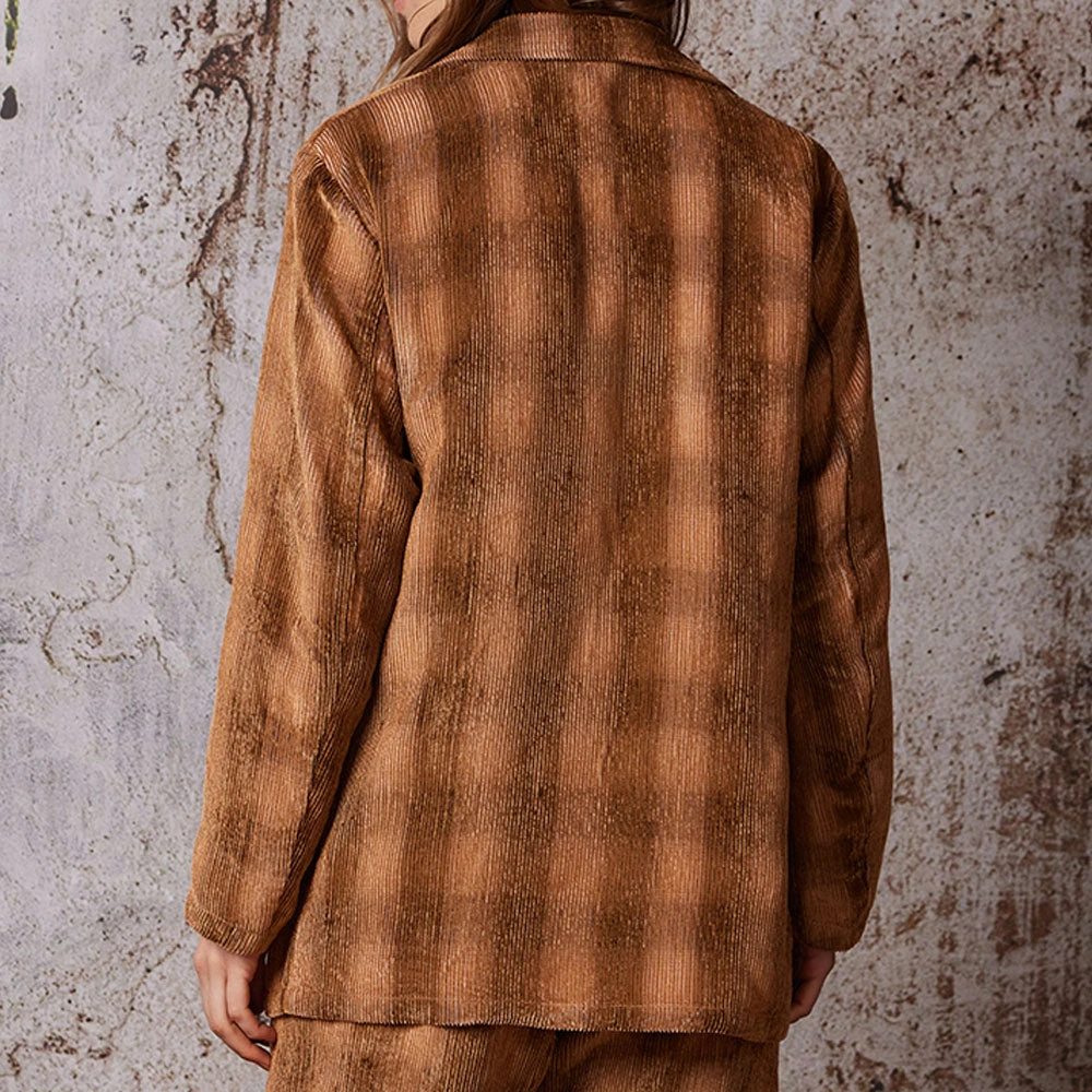 Diega - Veste Blazer Virato - Marron 5 Diega - Veste Blazer Virato - Marron – Image 3