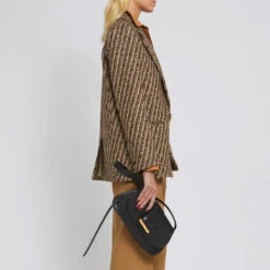 Laurence Bras - Blazer En Laine Ginsberg- Marron -Mode Vêtements Magasin VESTE GRINSBERG 3