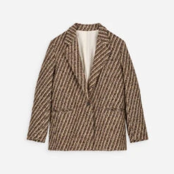 Laurence Bras - Blazer En Laine Ginsberg- Marron