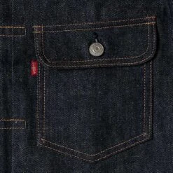 Warehouse & Co - Veste à Poches - Bleu -Mode Vêtements Magasin VESTE14 34e6d669 3e11 4251 bf3f cc2296cd4509