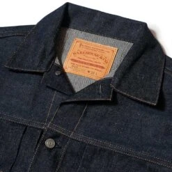 Warehouse & Co - Veste à Poches - Bleu -Mode Vêtements Magasin VESTE16 9ee8939f 7e3e 4818 9265 0bbe7b5cc407