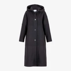 Pomandère - Manteau à Capuche - Noir