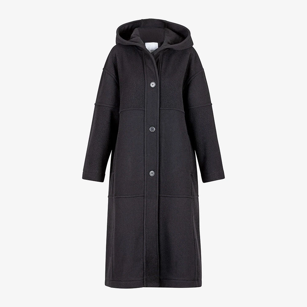 Pomandère - Manteau à Capuche - Noir 3 Pomandère - Manteau à Capuche - Noir