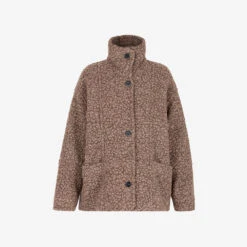 Pomandère - Manteau En Laine - Marron