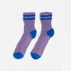 Bellerose - Chaussettes Funt - Violet 2 Bellerose - Chaussettes Funt - Violet -Mode Vêtements Magasin VIOLET4