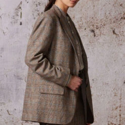 Diega - Blazer Vouzio - Gris -Mode Vêtements Magasin VOUZIO 3