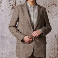 Diega - Blazer Vouzio - Gris -Mode Vêtements Magasin VOUZIO 4