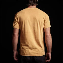 James Perse - T-shirt Short Sleeve Crew Neck - Abricot -Mode Vêtements Magasin abrico5