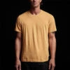 James Perse - T-shirt Short Sleeve Crew Neck - Abricot -Mode Vêtements Magasin abrico7