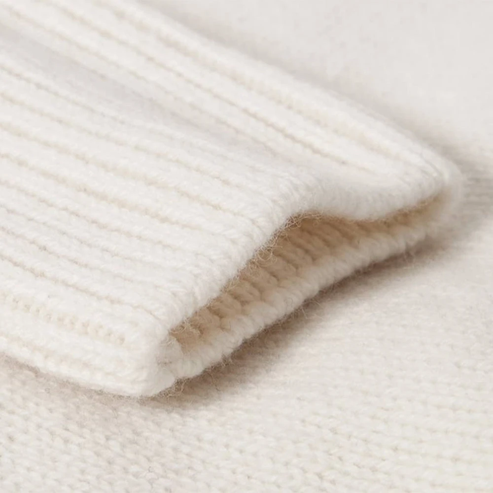 Merz B. Schwanen - Pullover Merino - Blanc 4 Merz B. Schwanen - Pullover Merino - Blanc – Image 2