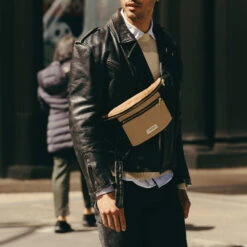 Rivedroite - Banane Orsel - Black Tobacco Beige -Mode Vêtements Magasin banane beige