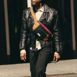 Rivedroite - Banane Orsel - Black Tobacco Wine -Mode Vêtements Magasin banane tricolore wine