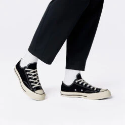 Converse - Chuck 70 Vintage Canvas Basse - Noir -Mode Vêtements Magasin bask1 f78ca008 d3d9 41db 9bed 220d78789ce5