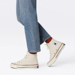 Converse - Chuck 70 Vintage Canvas Montante - Ecru -Mode Vêtements Magasin bask3 3976697a 80c3 449b 8447 9fd000f6885a