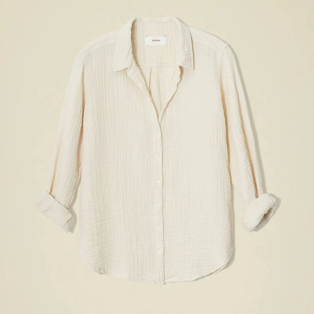 Xirena - Chemise Scout - Ecru 4 Xirena - Chemise Scout - Ecru – Image 2