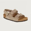 Birkenstock - Sandales Milano - Taupe -Mode Vêtements Magasin birke 1
