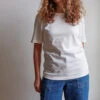 Merci - T-shirt Uni En Coton - Blanc -Mode Vêtements Magasin blanc 2 11079374 1d1e 4c77 a2c6 198c87dd4205