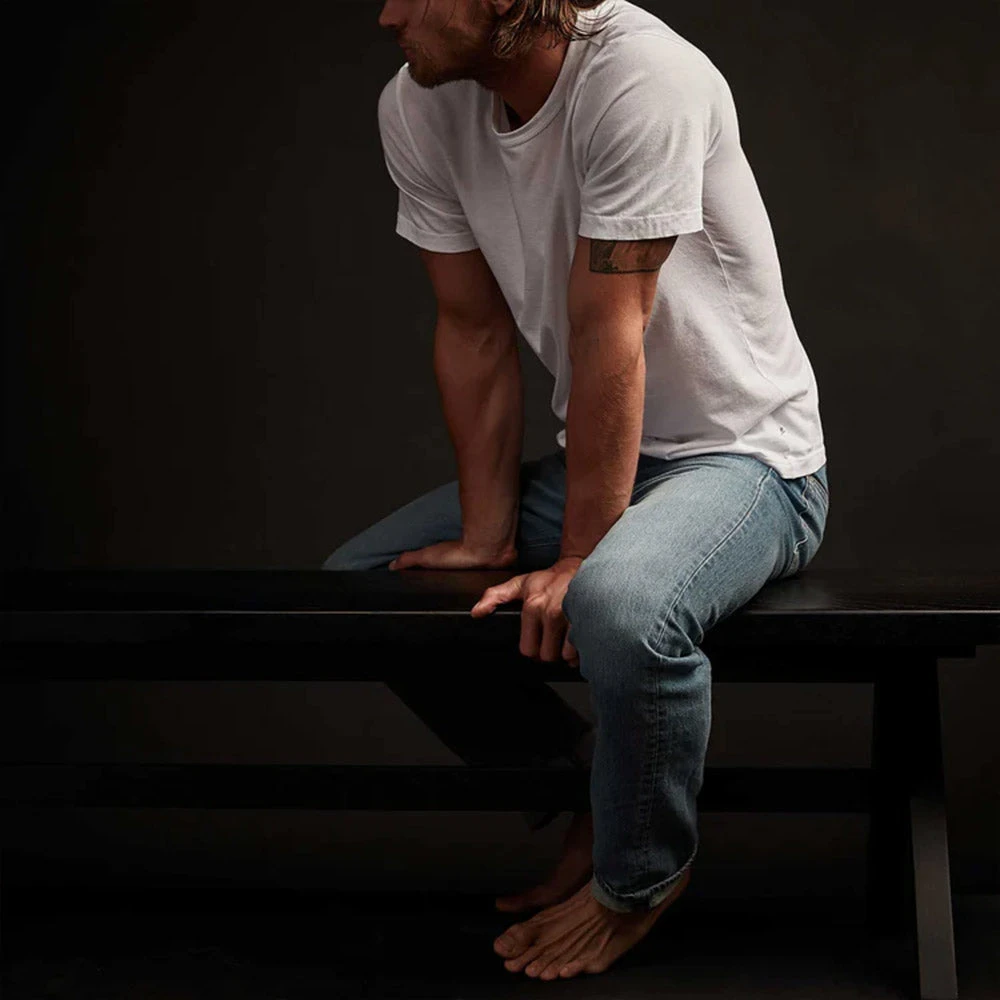 James Perse - T-shirt Short Sleeve Crew Neck - Blanc 7 James Perse - T-shirt Short Sleeve Crew Neck - Blanc – Image 5