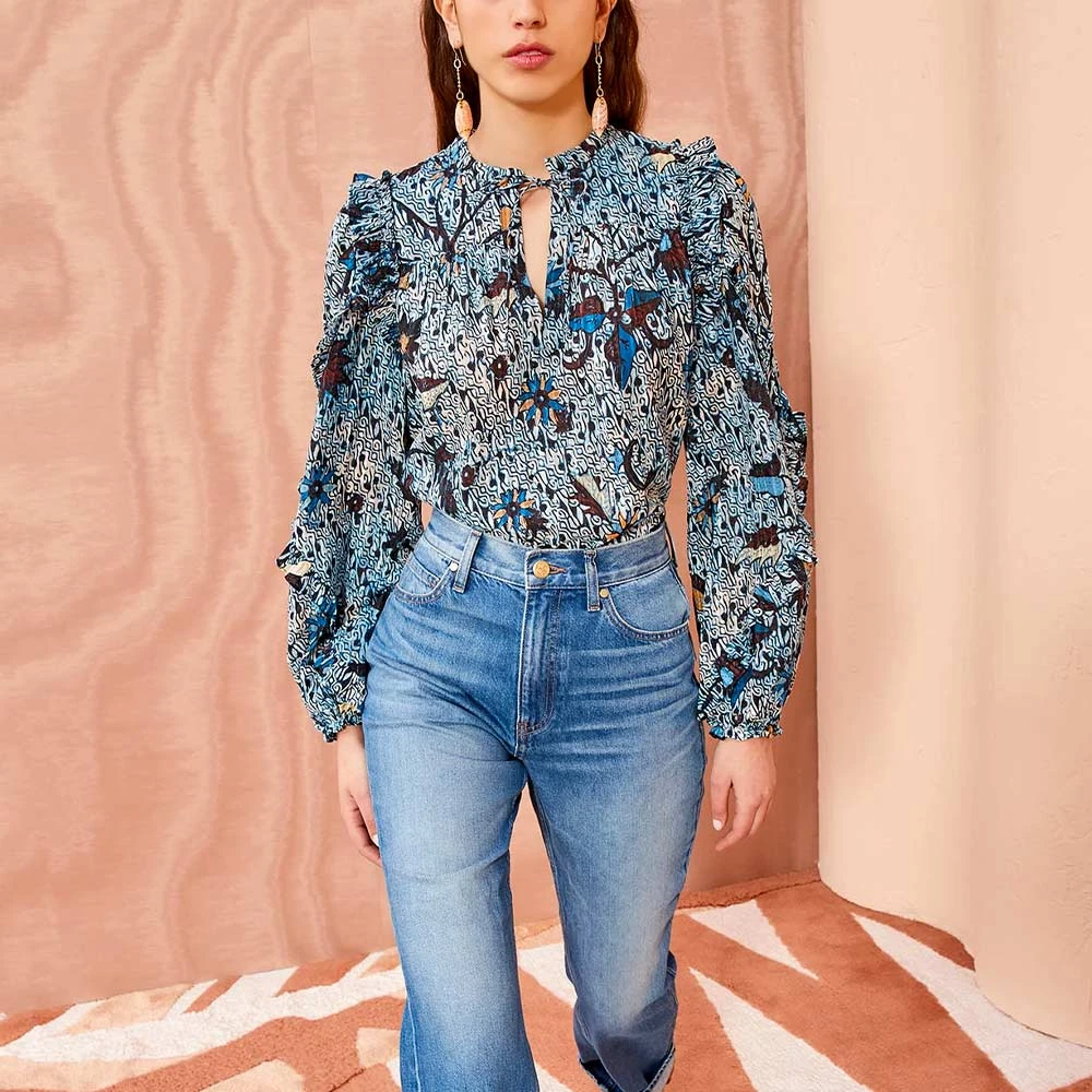 ULLA JOHNSON Ulla Jonhson - Chemise Manet - Bleu 3 ULLA JOHNSON Ulla Jonhson - Chemise Manet - Bleu