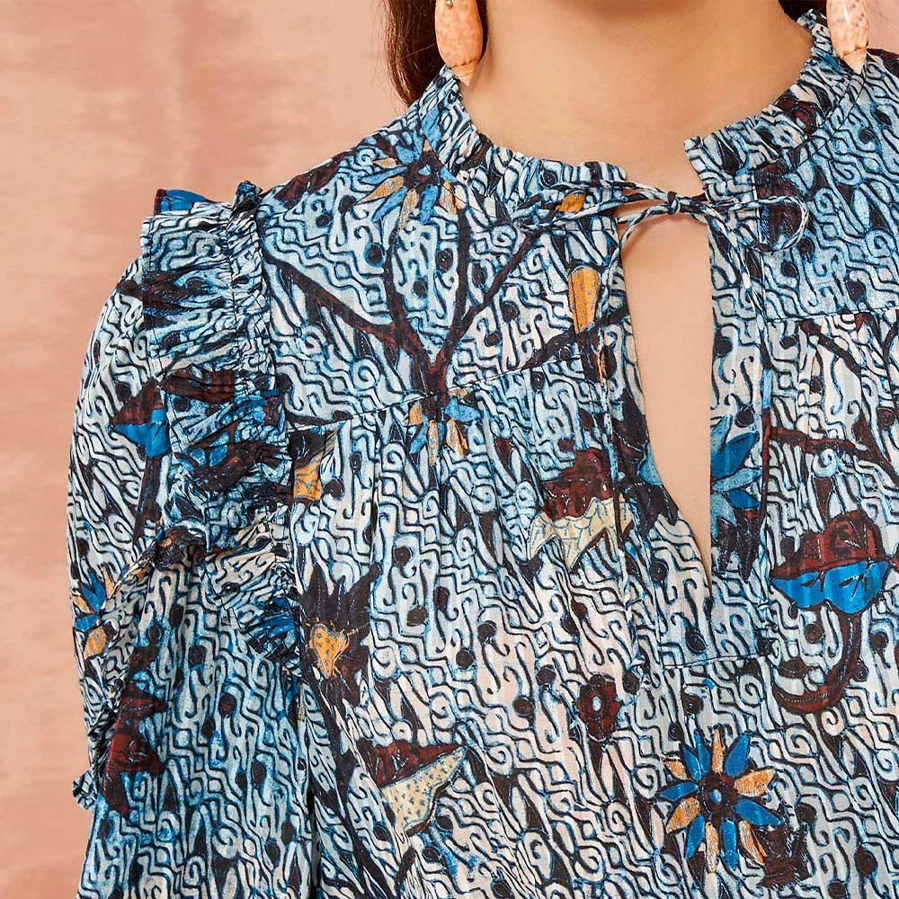 ULLA JOHNSON Ulla Jonhson - Chemise Manet - Bleu 6 ULLA JOHNSON Ulla Jonhson - Chemise Manet - Bleu – Image 4