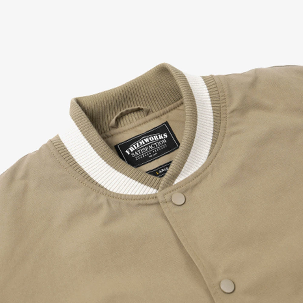 Frizmworks - Veste Varsity - Beige 6 Frizmworks - Veste Varsity - Beige – Image 4