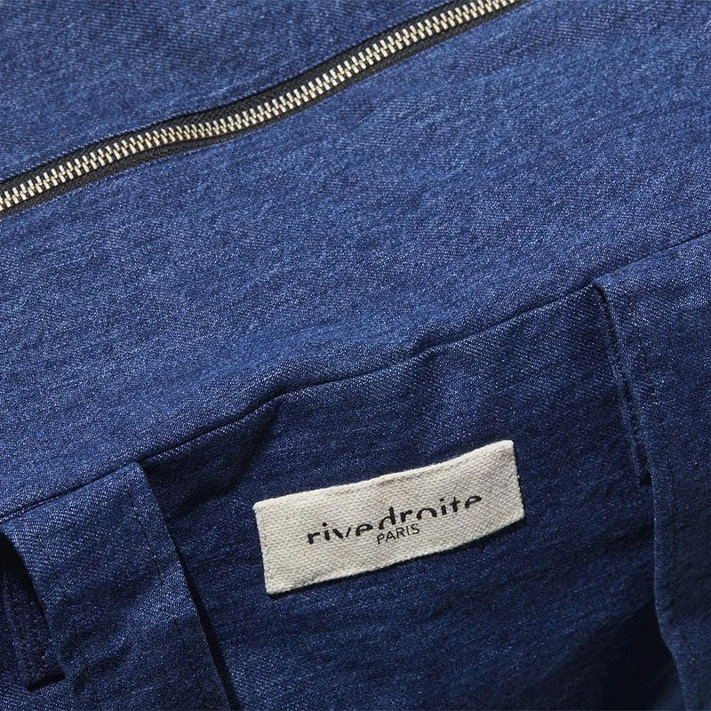 Rivedroite - Cabas 24h Célestins En Coton Recyclé - Denim Foncé 4 Rivedroite - Cabas 24h Célestins En Coton Recyclé - Denim Foncé – Image 2