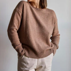 Merci - Pull Oversize En Cachemire - Camel