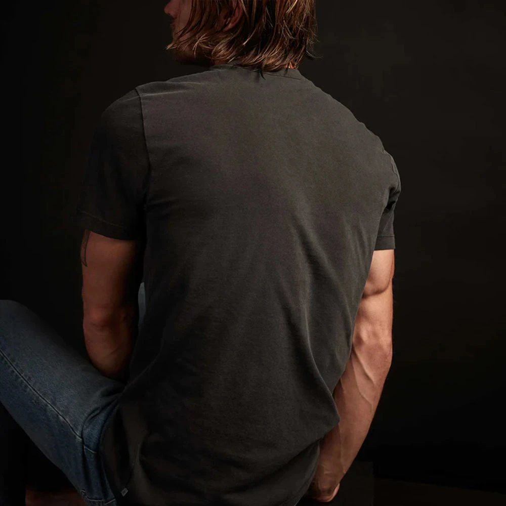 James Perse - T-shirt Short Sleeve Crew Neck - Carbon 5 James Perse - T-shirt Short Sleeve Crew Neck - Carbon – Image 3