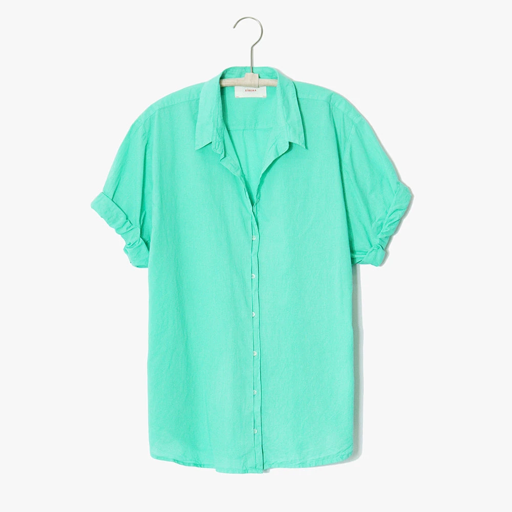 Xirena - Chemise Chaning - Vert Menthe 8 Xirena - Chemise Chaning - Vert Menthe – Image 6