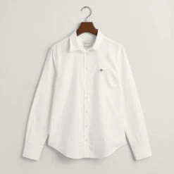 GANT - Chemise Slim Oxford - Blanc
