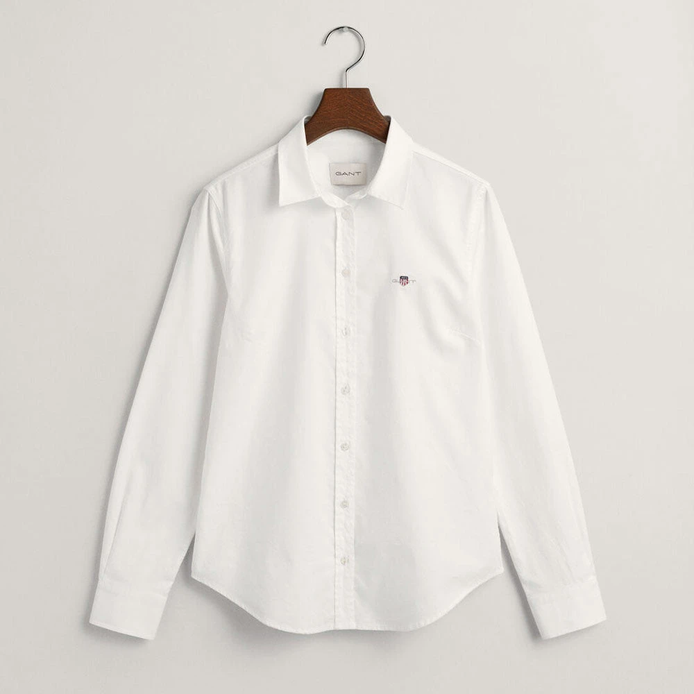 GANT - Chemise Slim Oxford - Blanc 3 GANT - Chemise Slim Oxford - Blanc