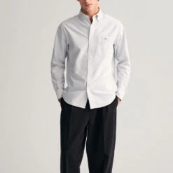 GANT - Chemise à Rayures Banker - Bleu -Mode Vêtements Magasin chemise10 542dbdbf 52e8 4d21 b637 ec432b1f3bab