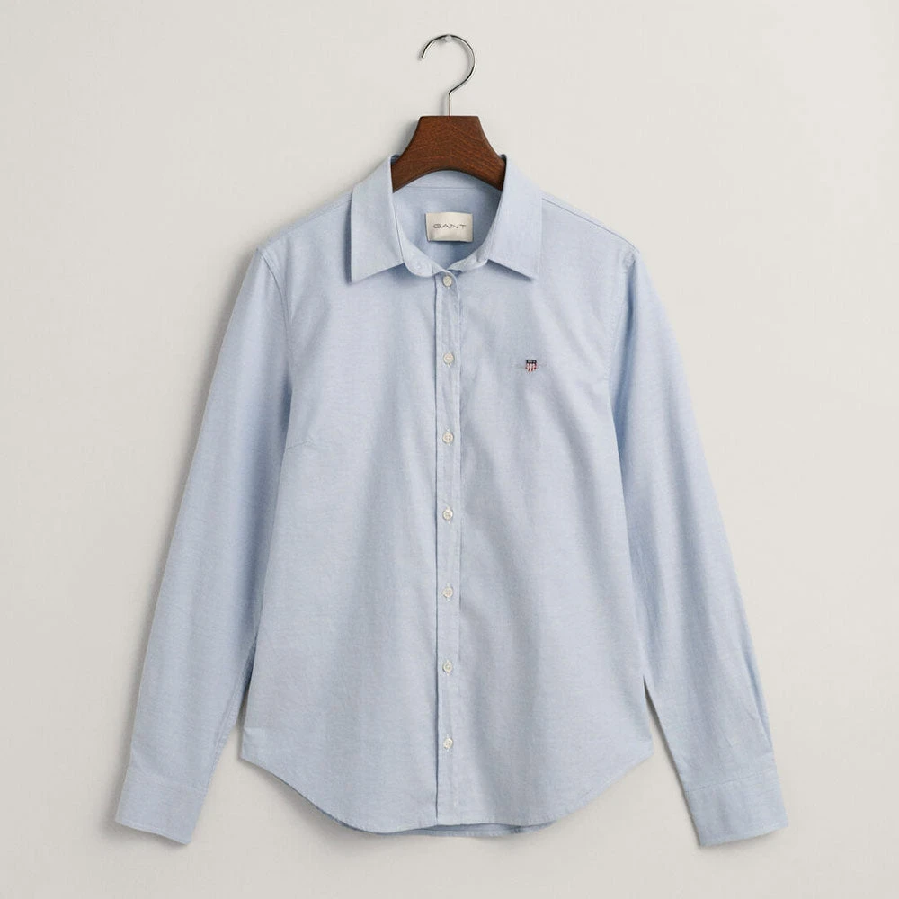 GANT - Chemise Slim Oxford - Bleu 3 GANT - Chemise Slim Oxford - Bleu