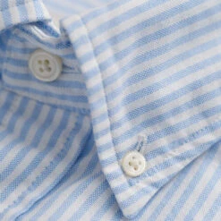 GANT - Chemise à Rayures Banker - Bleu -Mode Vêtements Magasin chemise19