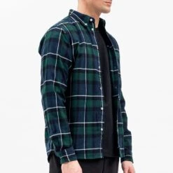 Norse Projects - Chemise Anton à Carreaux - Vert -Mode Vêtements Magasin chemise3 54d95f0b a854 418b 8612 d1277f82514a