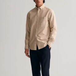 GANT - Chemise Oxford - Marron -Mode Vêtements Magasin chemise3 db45a208 f395 4dc3 b6ea 3aaa9dc36070