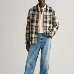 GANT - Surchemise à Carreaux - Beige -Mode Vêtements Magasin chemise4 598bbea1 ddbc 4d4c b912 00add03a40c0