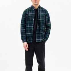 Norse Projects - Chemise Anton à Carreaux - Vert
