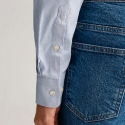 GANT - Chemise Slim Oxford - Bleu 12 GANT - Chemise Slim Oxford - Bleu -Mode Vêtements Magasin chemise6 0f958410 5ad7 4283 bac6 4d0e8c074064